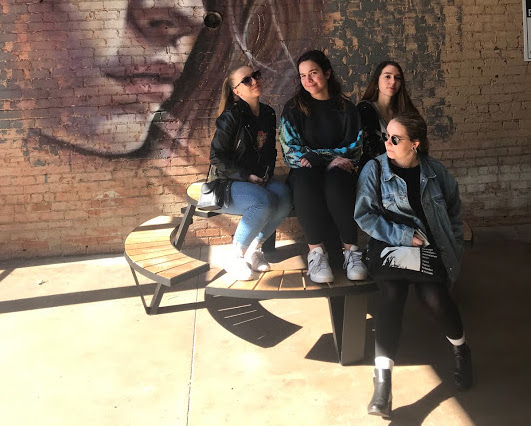 Group of people celebrating on stage