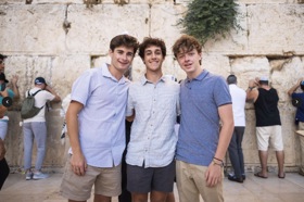 Group of people celebrating on stage