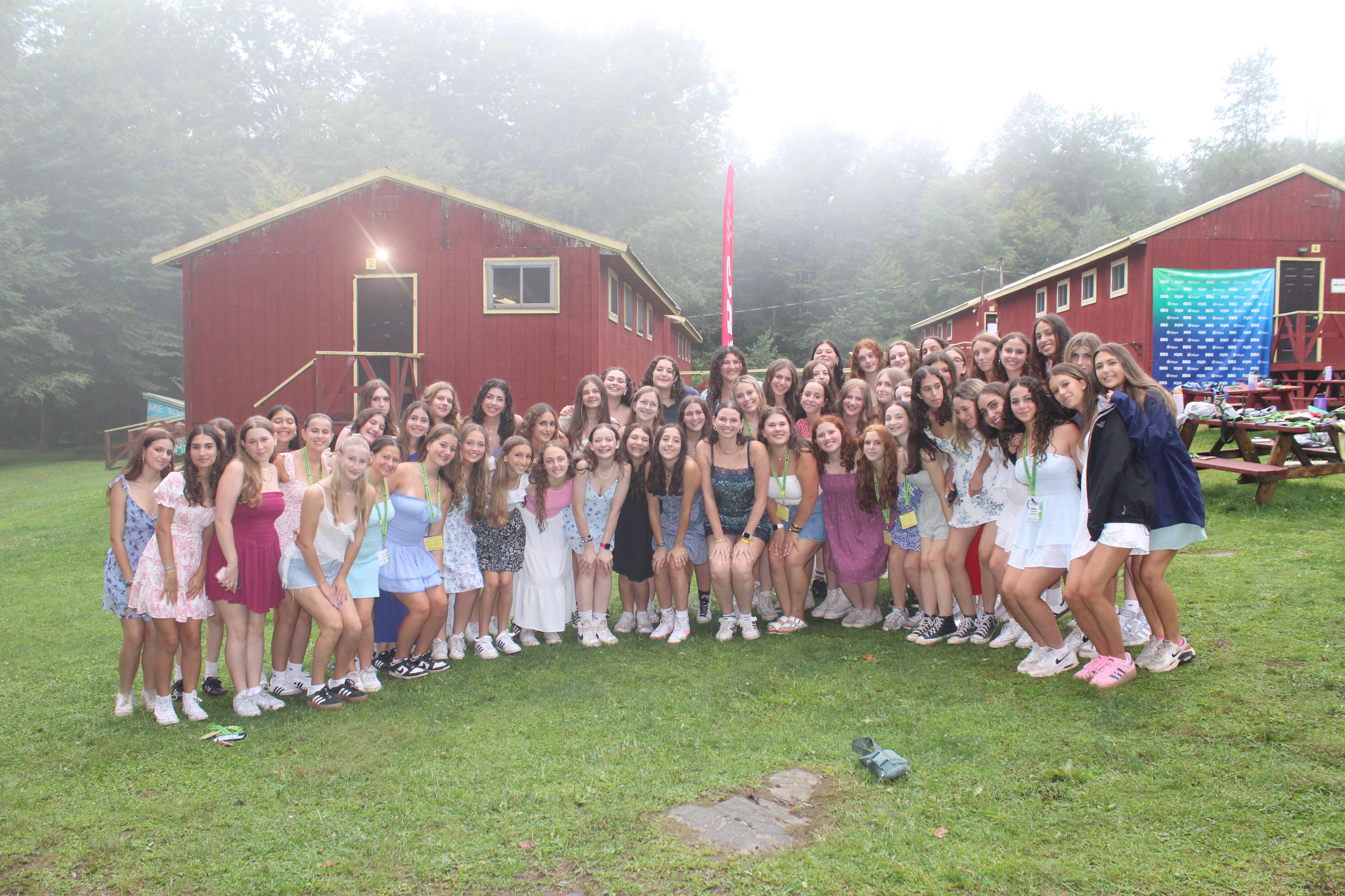 Group of people celebrating on stage