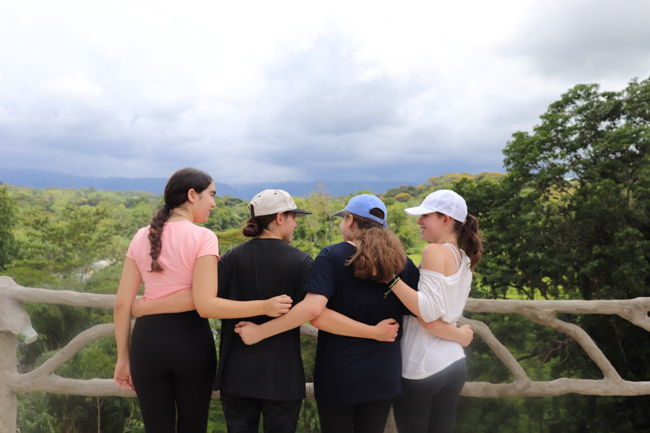 Group of people celebrating on stage