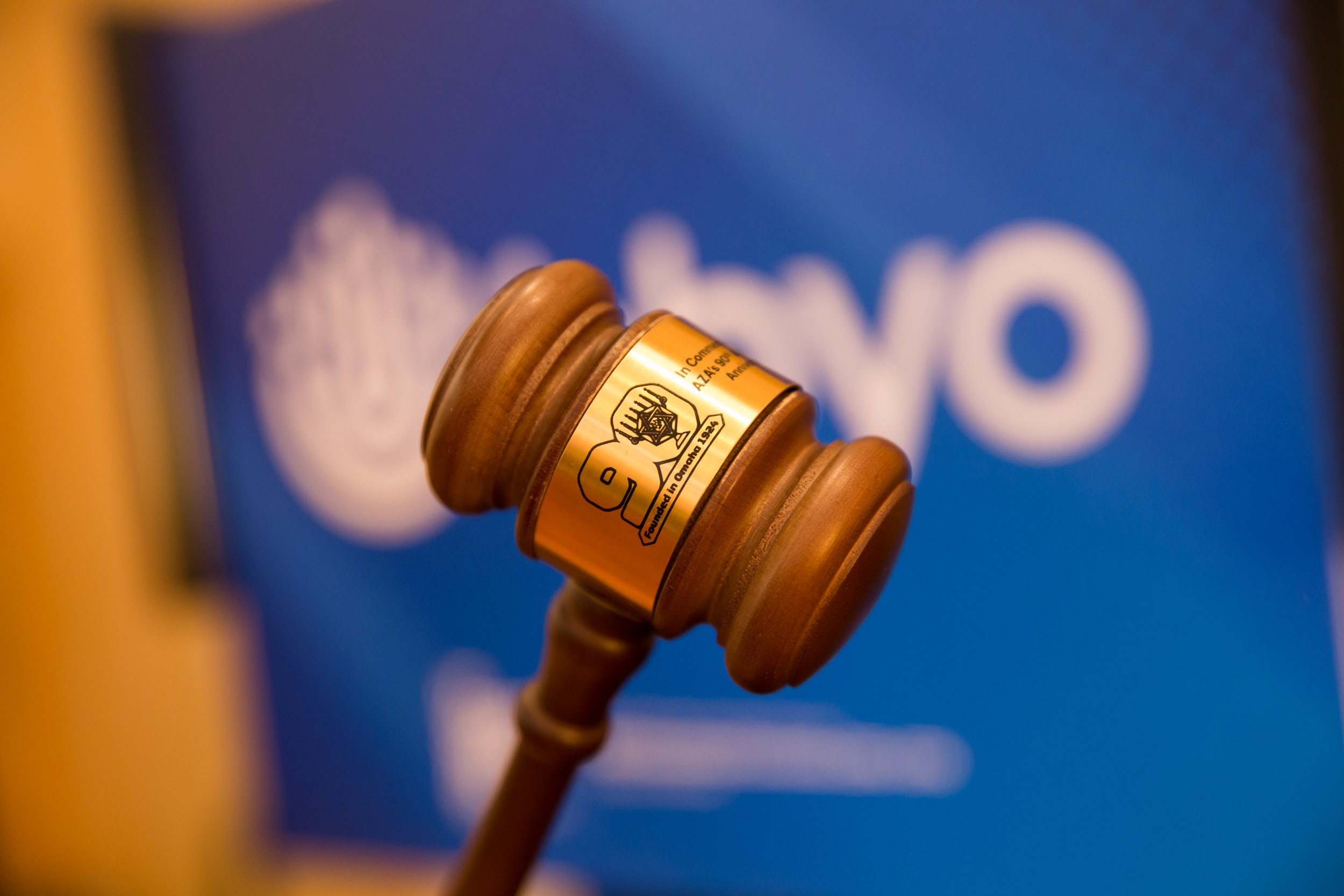 Group of people celebrating on stage