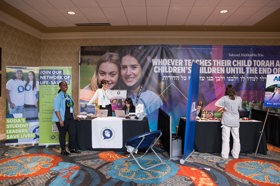 Group of people celebrating on stage