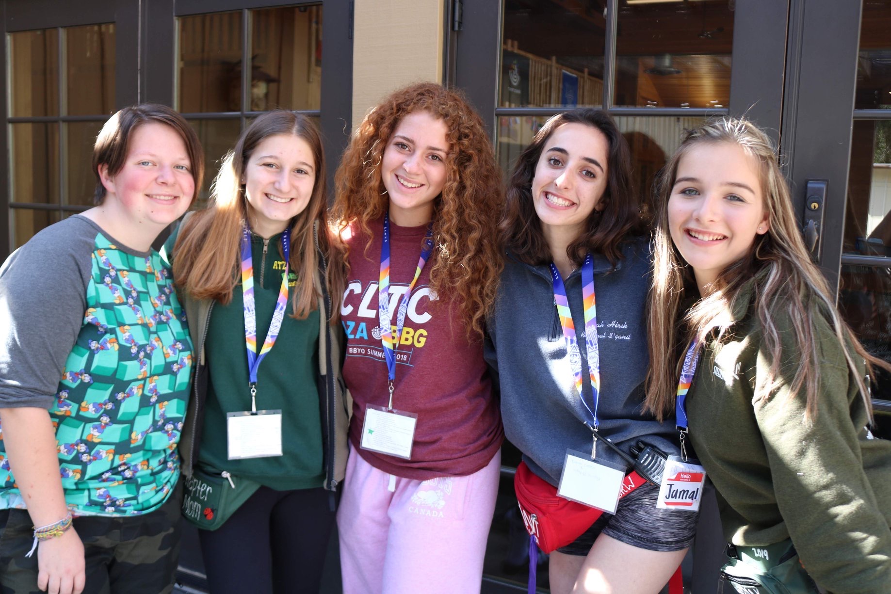 Group of people celebrating on stage