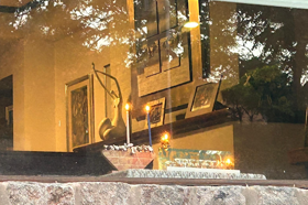 Group of people celebrating on stage