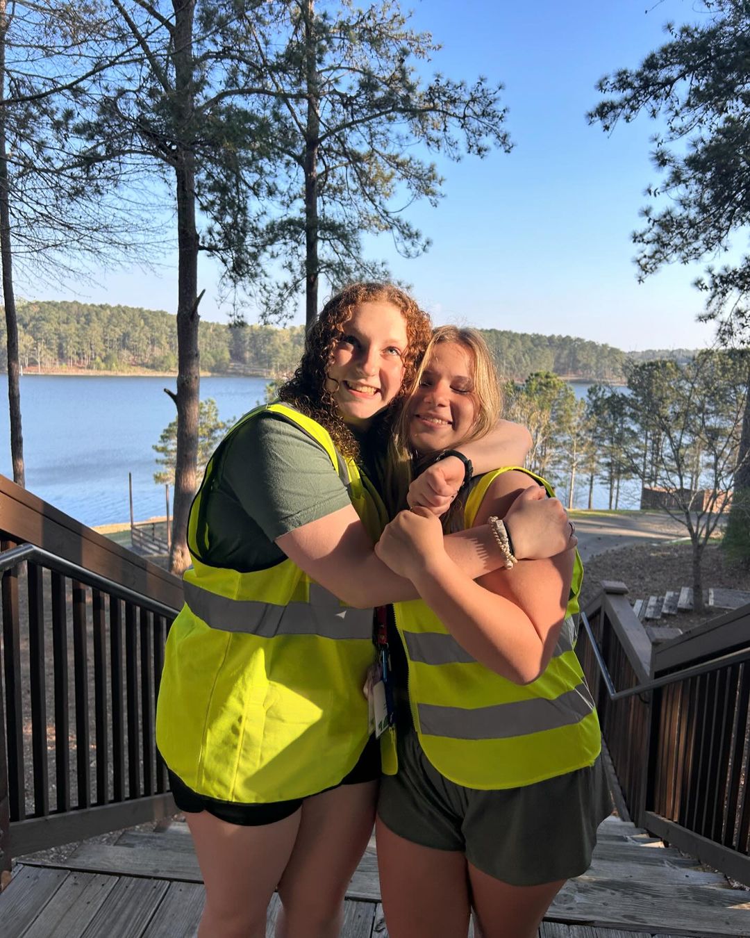 Group of people celebrating on stage