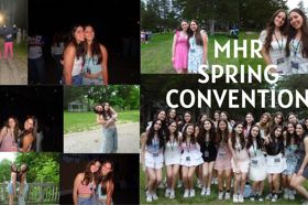 Group of people celebrating on stage