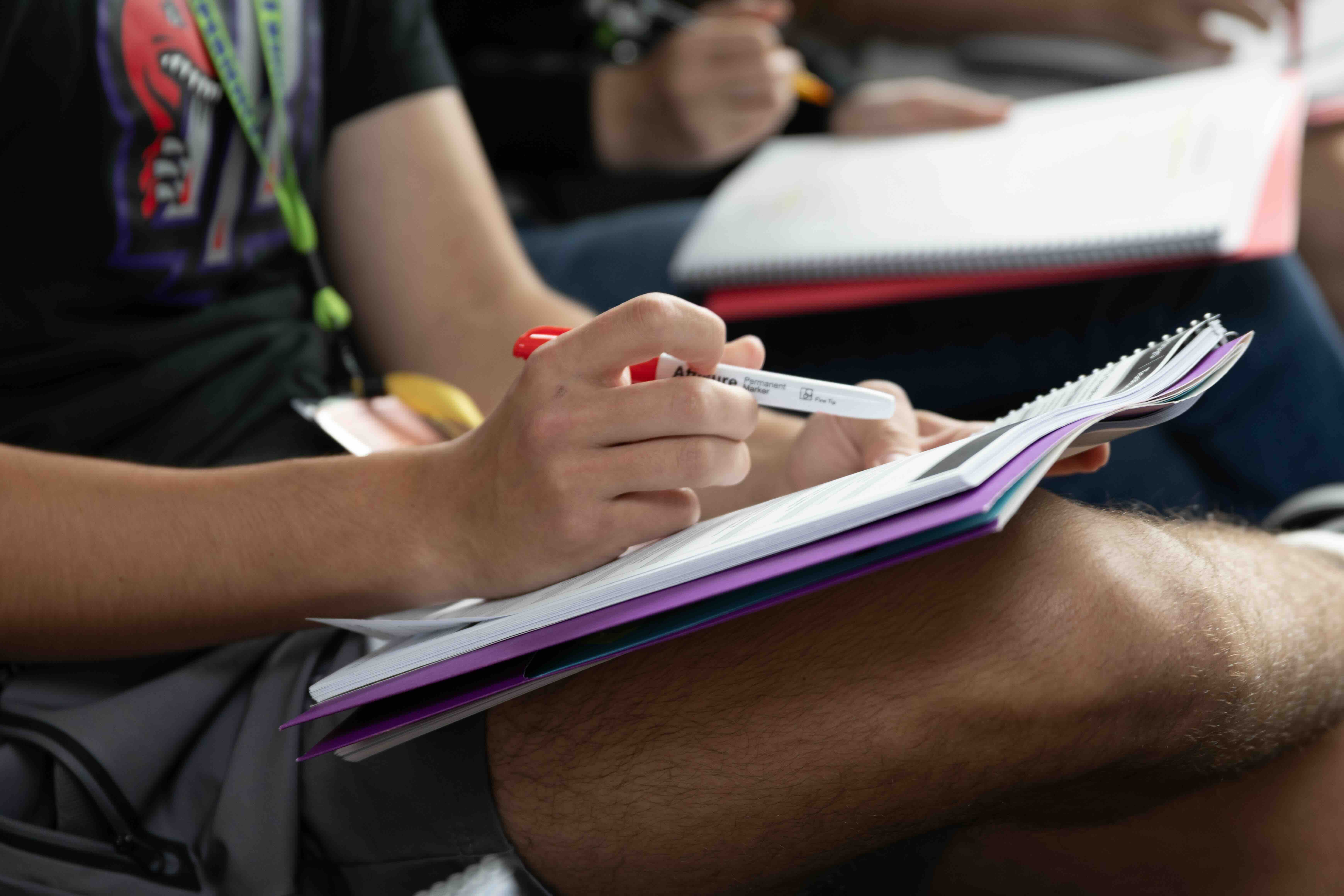 Group of people celebrating on stage