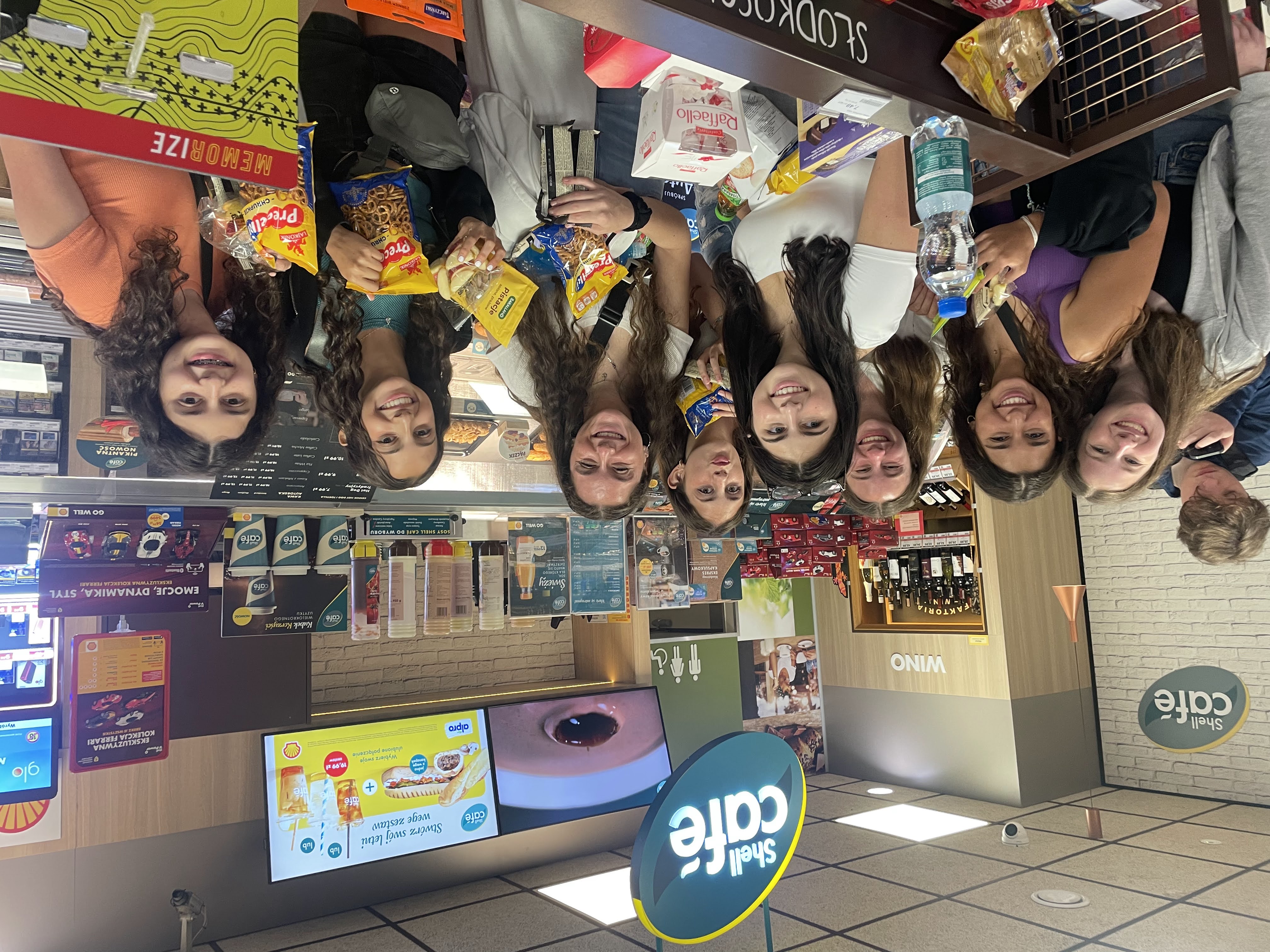 Group of people celebrating on stage