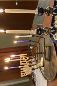 Group of people celebrating on stage