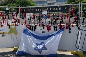 Group of people celebrating on stage