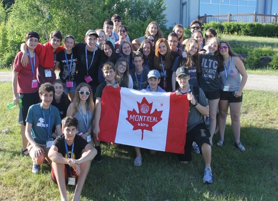Group of people celebrating on stage
