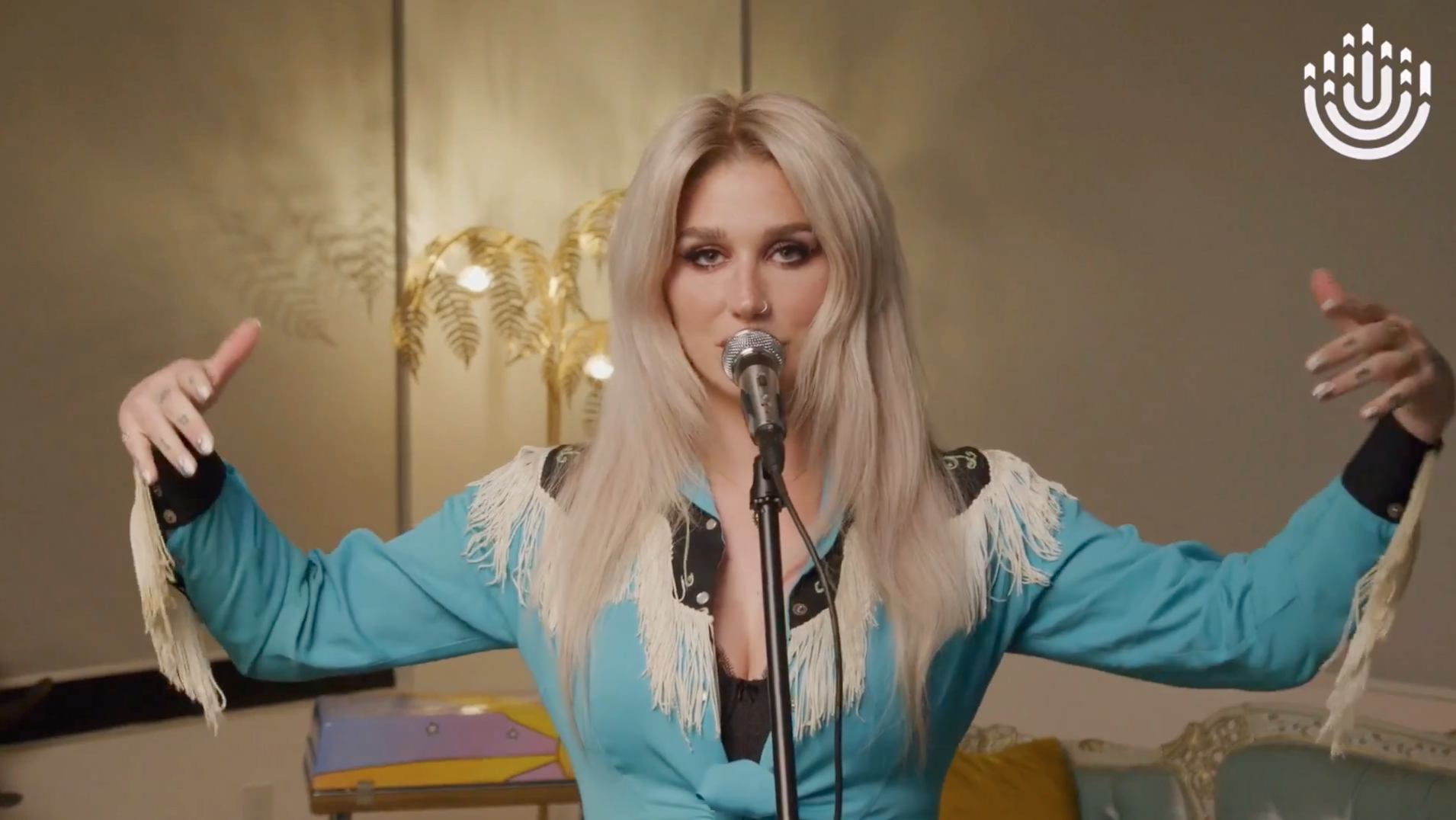 Group of people celebrating on stage