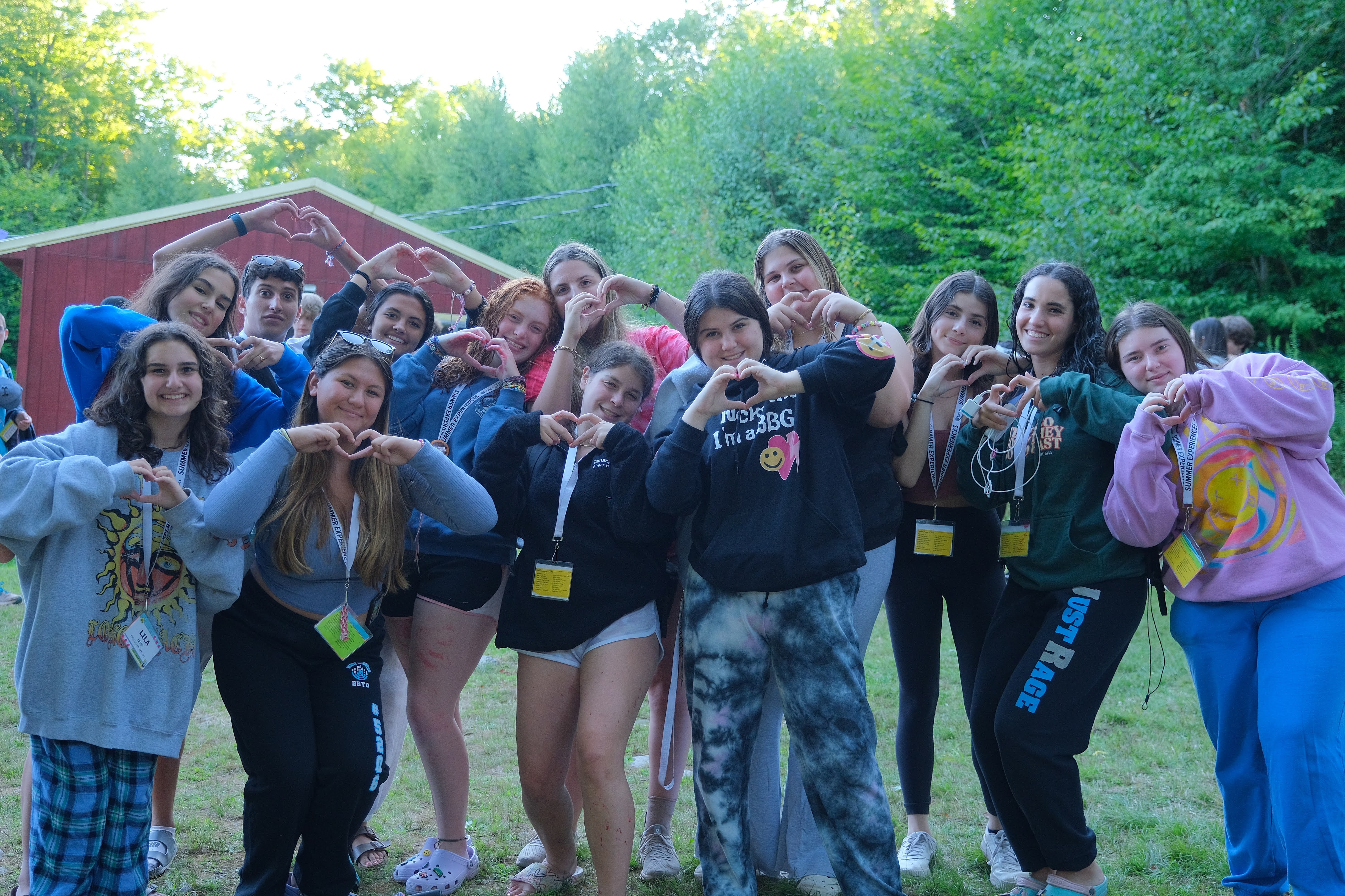 Group of people celebrating on stage
