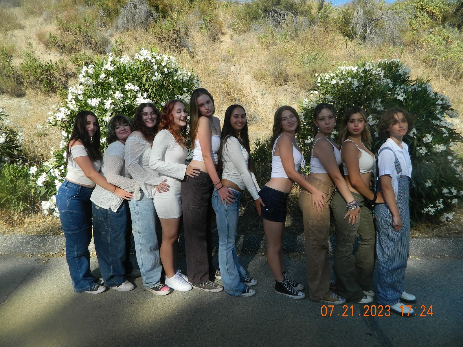 Group of people celebrating on stage