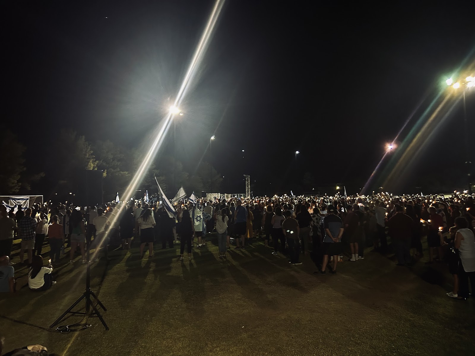 Group of people celebrating on stage
