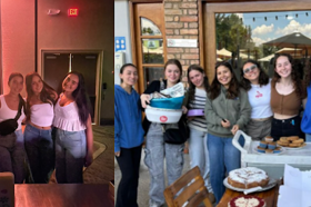 Group of people celebrating on stage