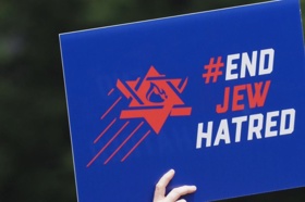 Group of people celebrating on stage