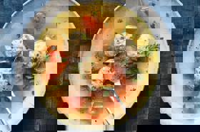 Group of people celebrating on stage