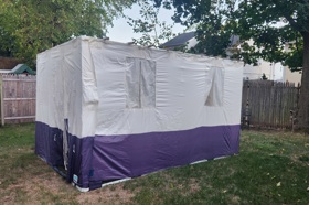 Group of people celebrating on stage