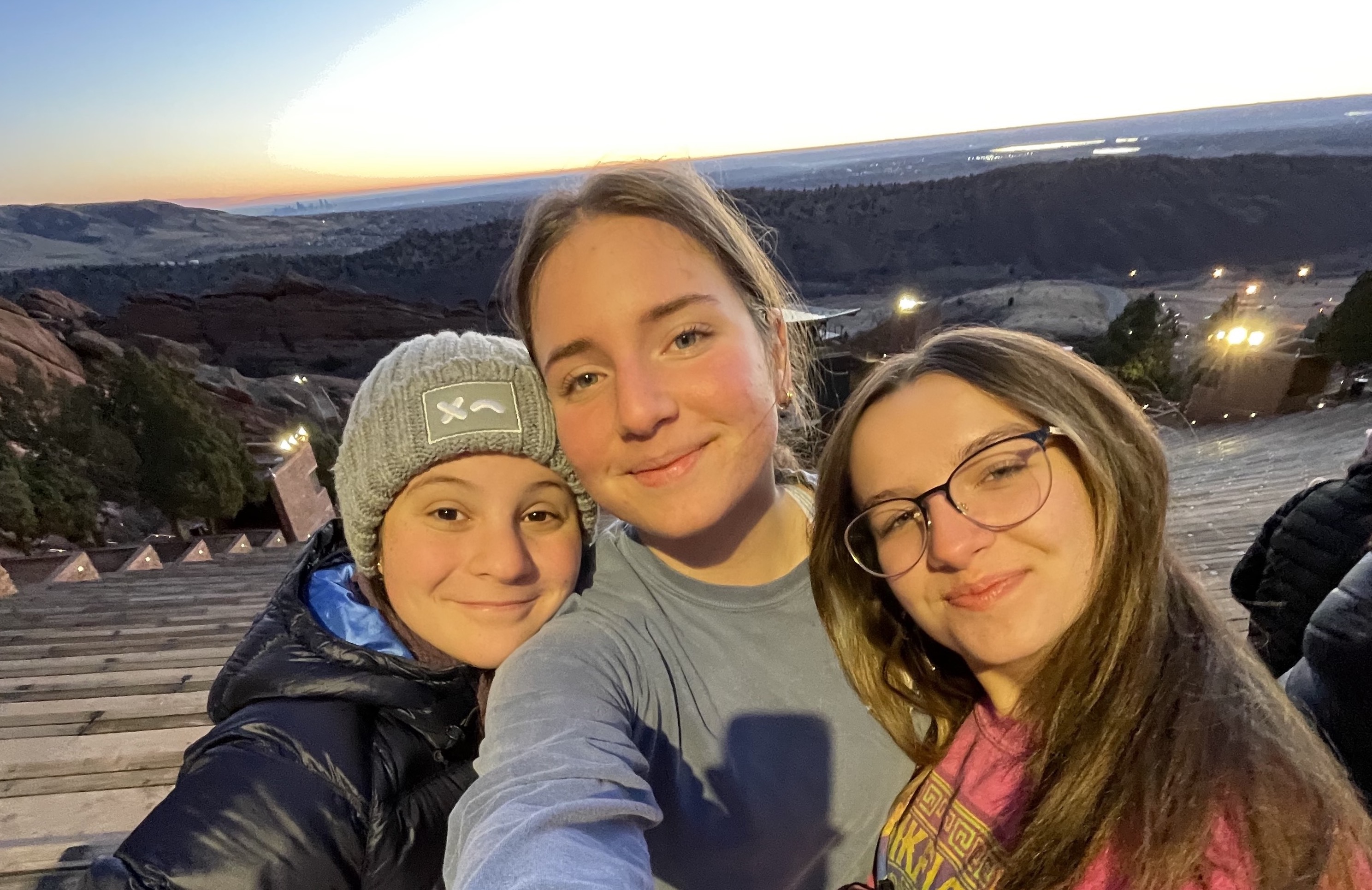 Group of people celebrating on stage