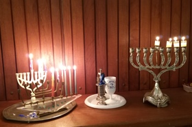 Group of people celebrating on stage