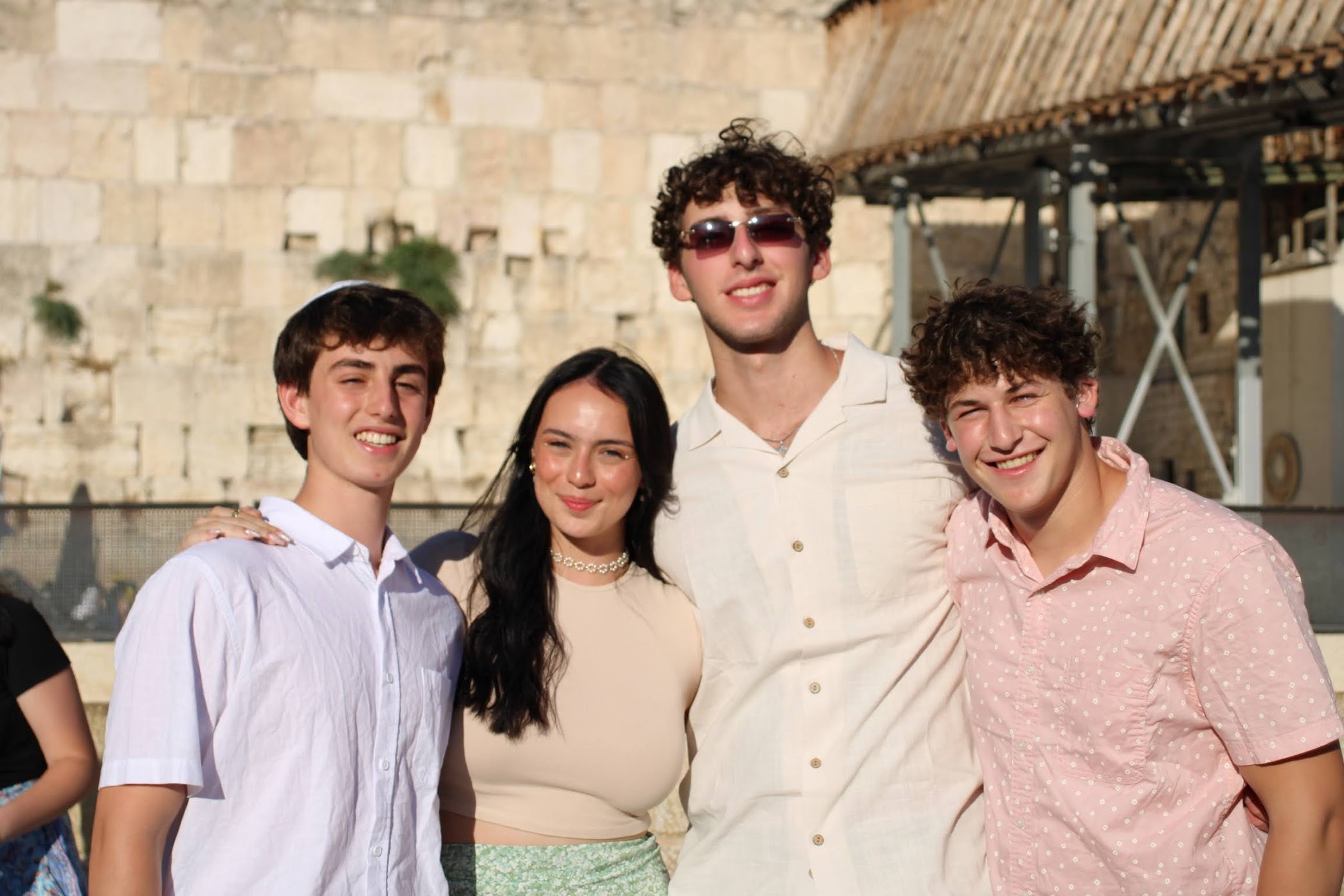 Group of people celebrating on stage