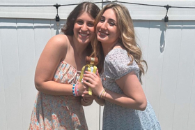 Group of people celebrating on stage