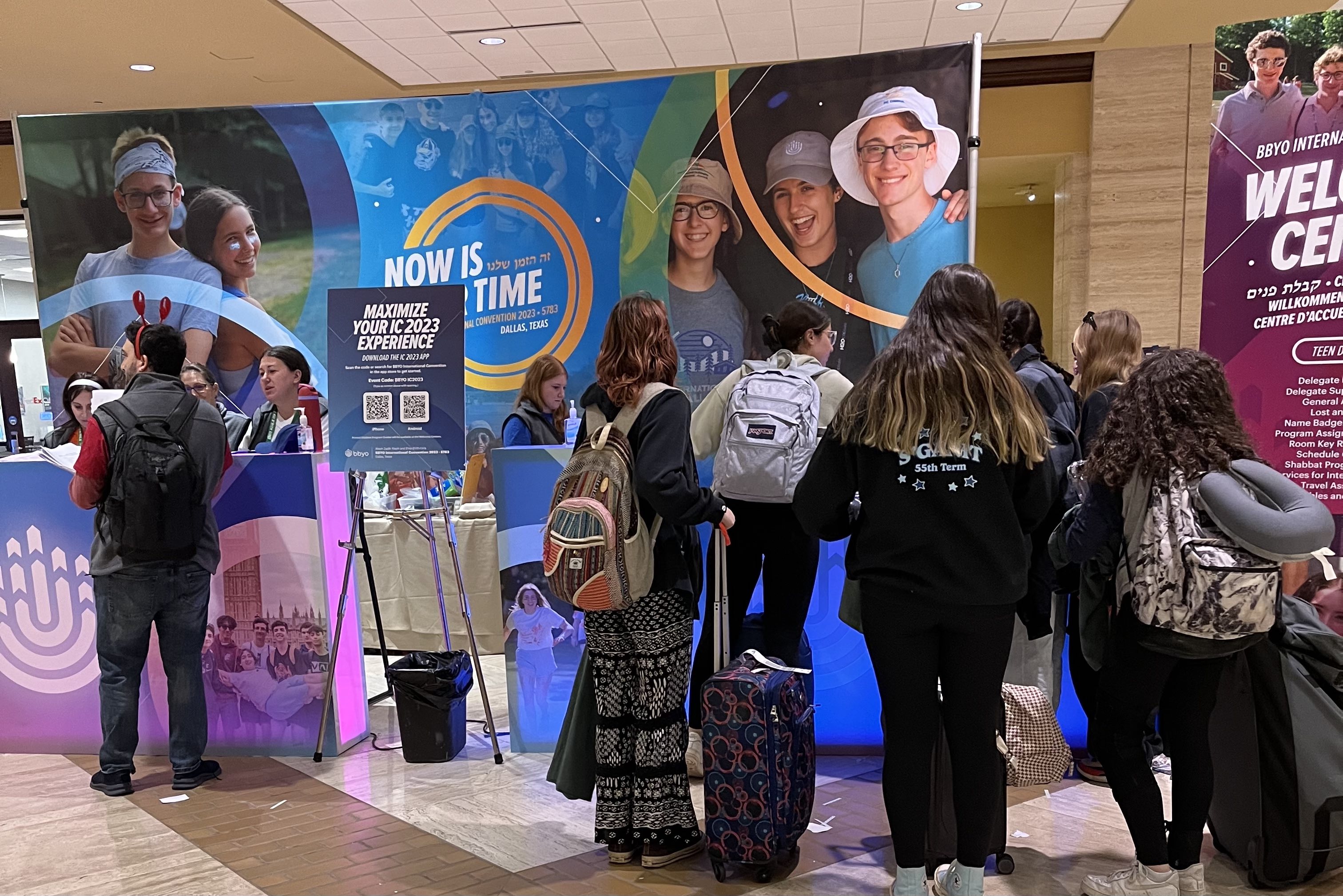 Group of people celebrating on stage